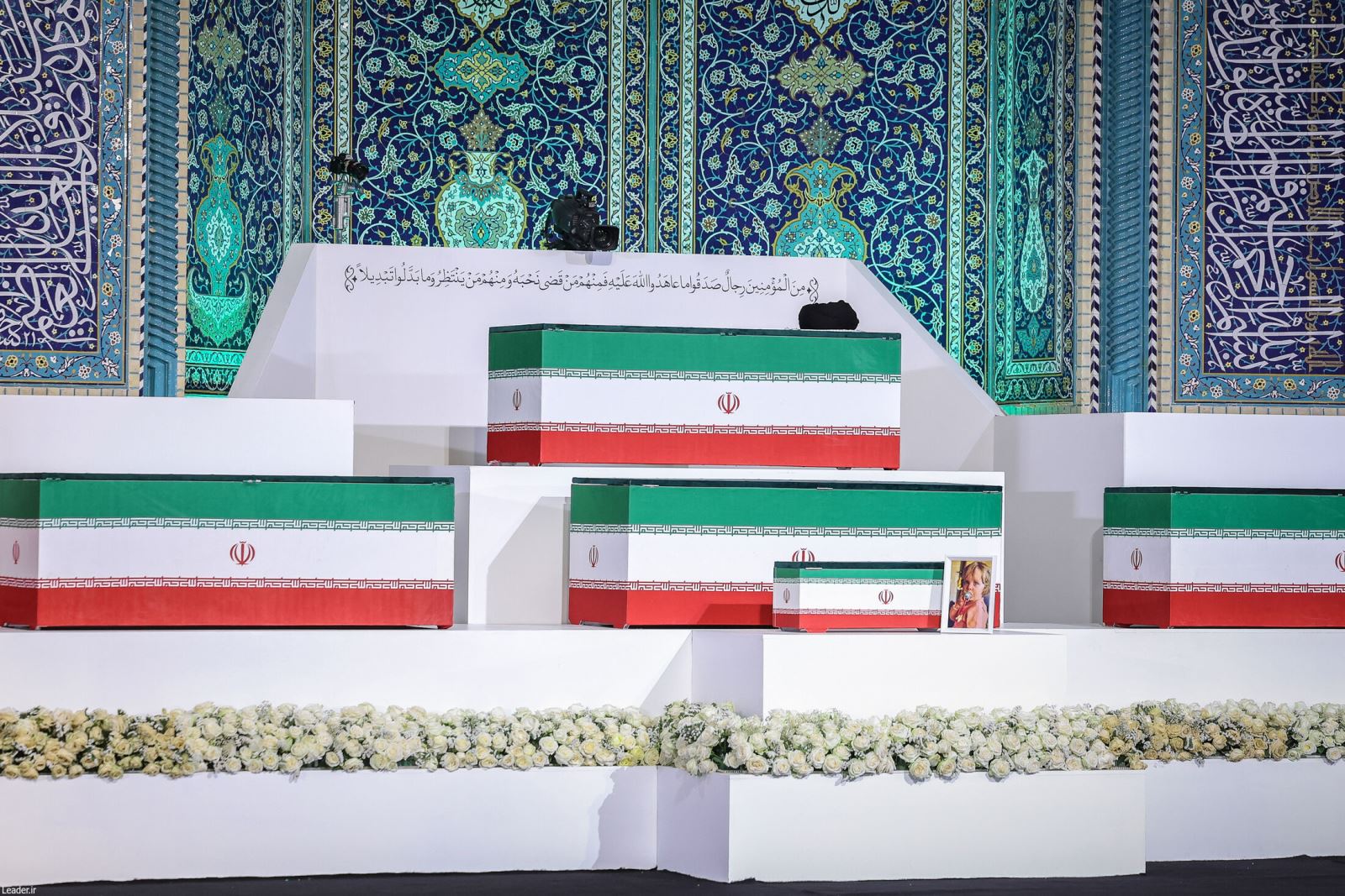تشییع پیکر رهبر شهید